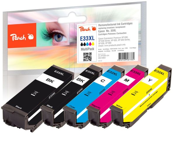 Spar Pack Tintenpatronen ersetzt Epson T3357, No. 33XL