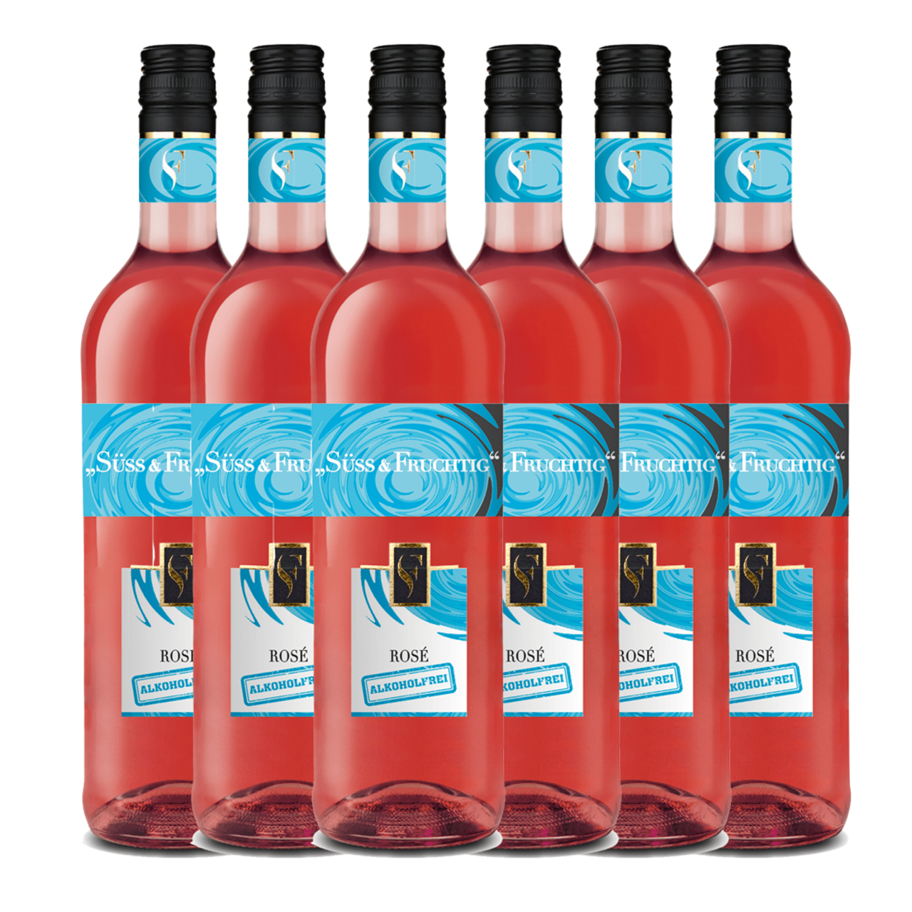 Süss & Fruchtig Rosé Alkoholfrei 6er Karton
