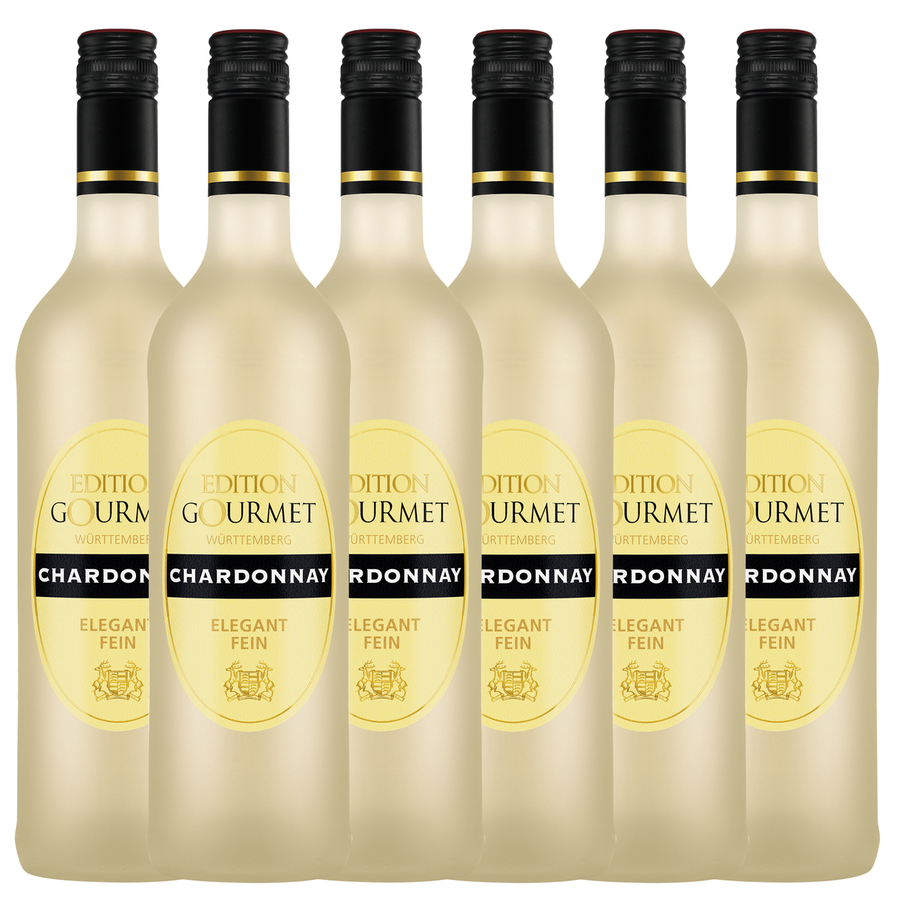 Edition Gourmet Chardonnay Qualitätswein trocken6er Karton