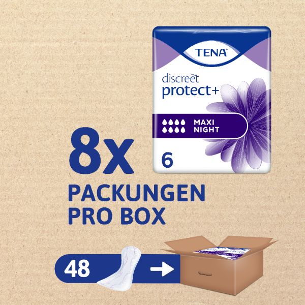 TENA Protect+ Maxi Night Einlage 48 Stk.