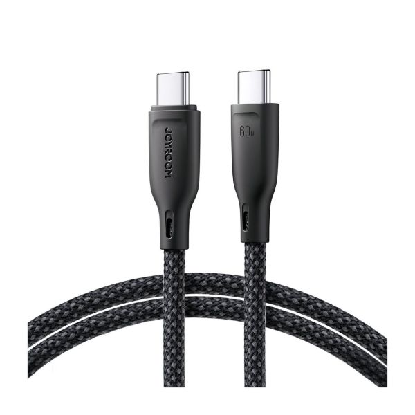 Multi-Color Series SA34-CC3 USB-C/USB-C-Kabel 60 W schnelle Übertragung 1 m