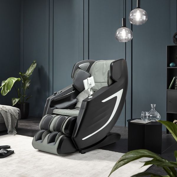 HOME DELUXE Massagesessel ELVORA - Schwarz