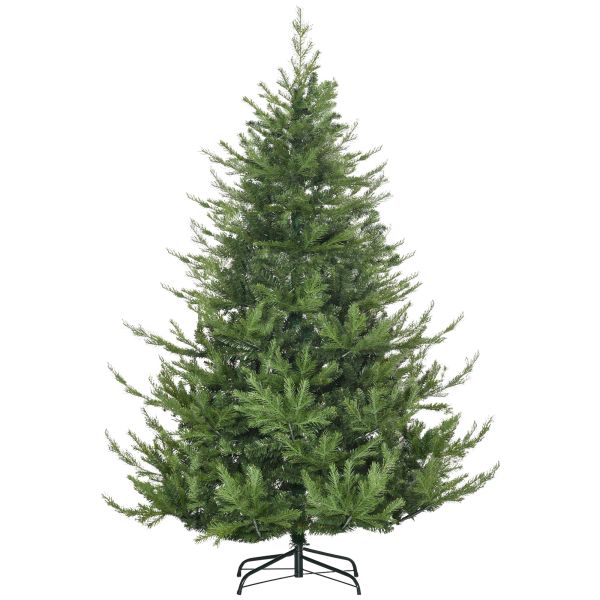 180 cm Weihnachtsbaum Künstlich Naturgetreu Dichte Zweige mit 1942 Astspitzen realistisches Aussehen