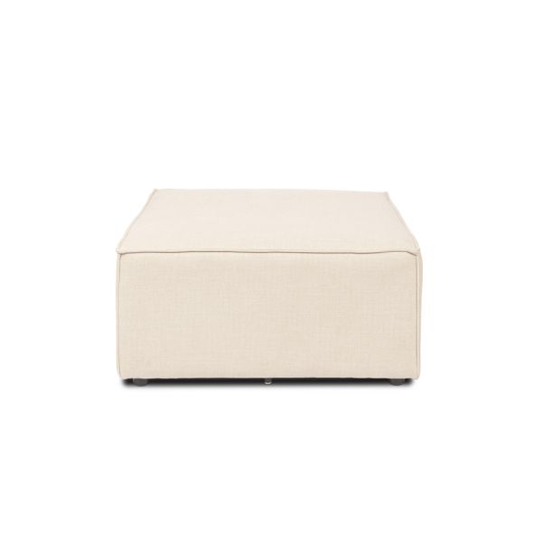 Modulares Sofa VERONA Hocker - beige