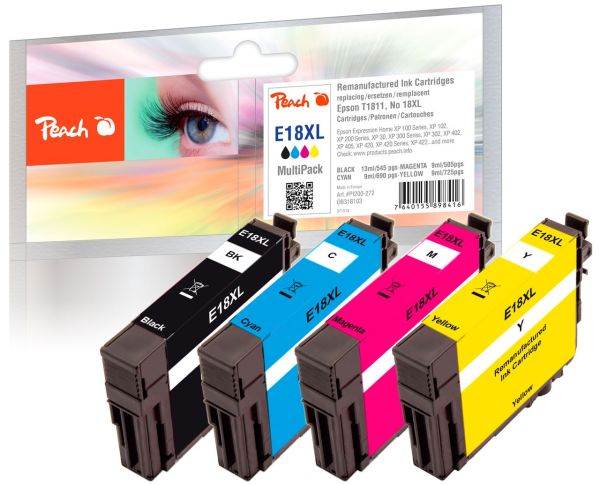 Spar Pack Tintenpatronen ersetzt Epson No. 18XL