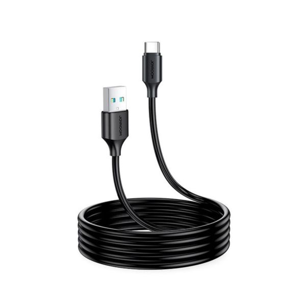 Lade-/Datenkabel USB - USB Type C 3A 2m schwarz (S-UC027A9)