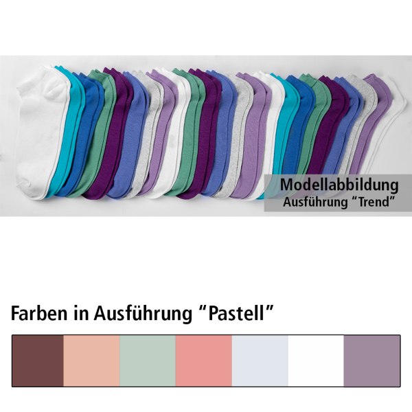 Ronley Sneakersocken 23 Paar - für Sie & Ihn