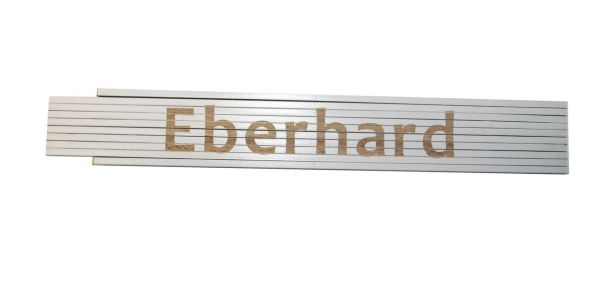 Werkzeuge GmbH Meterstab weiß Eberhard