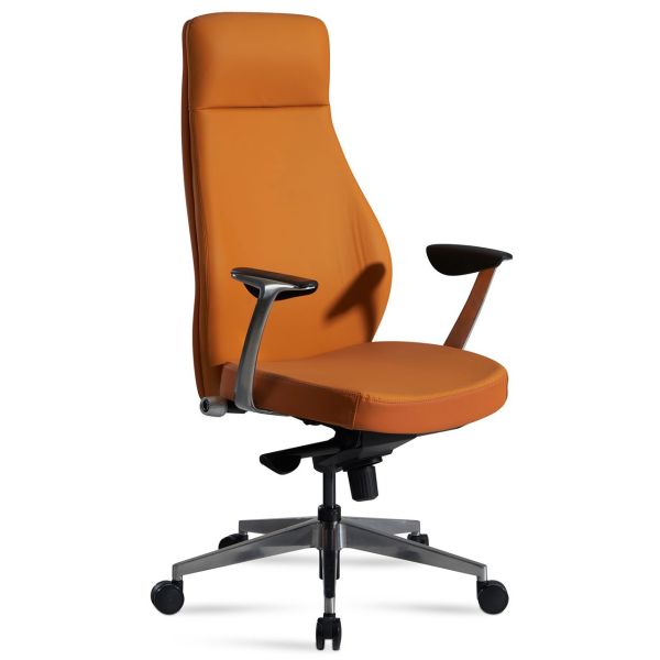 Bürostuhl Schreibtischstuhl Kunstleder Caramel Drehstuhl Ergonomisch