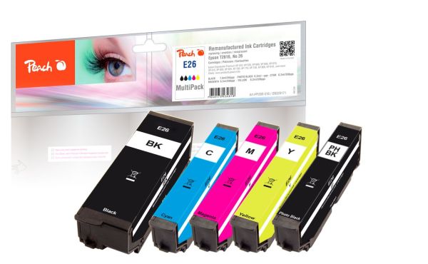 Spar Pack Tintenpatronen ersetzt Epson No. 26