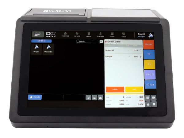 Registrierkasse OLYMPIA T100 Touch ohne TSE Modul