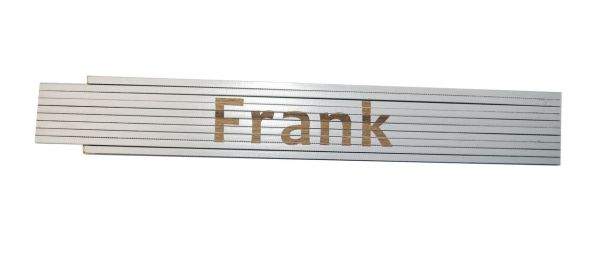 Werkzeuge GmbH Meterstab weiß Frank