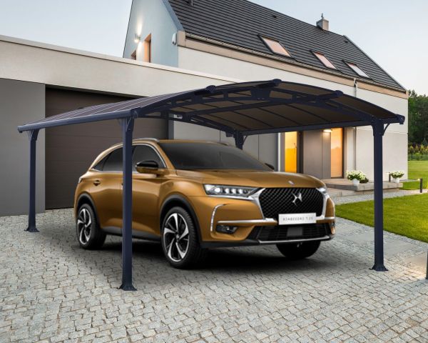 Arcadia Carport, Anthrazit 430x359x242 cm