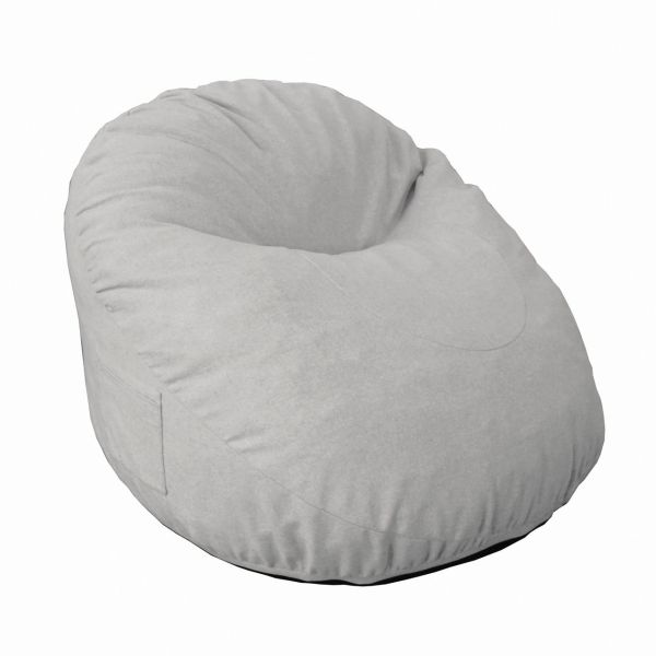Sitzsack aufblasbares Sofa Bodensessel Sitzkissen gepolstert Polyester-Gewebe Schaumstoff-Füllung He
