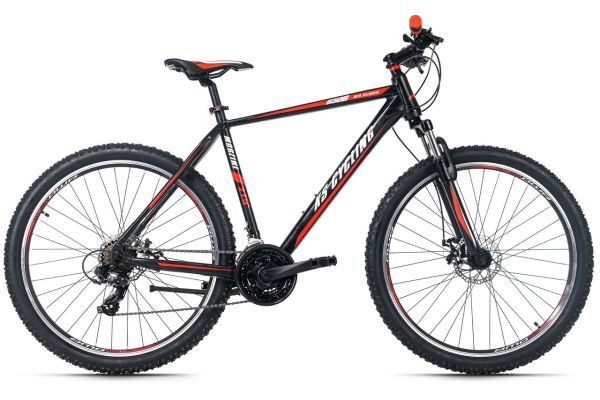 Mountainbike Hardtail 27,5'' Morzine schwarz-rot RH 53 cm