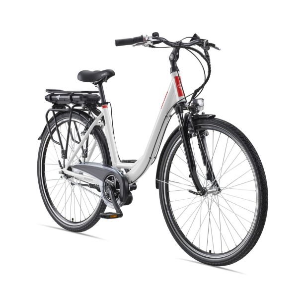 Damen City E-Bike RC890 Multitalent mit 7-Gang Shimano Nabenschaltung, Weiß