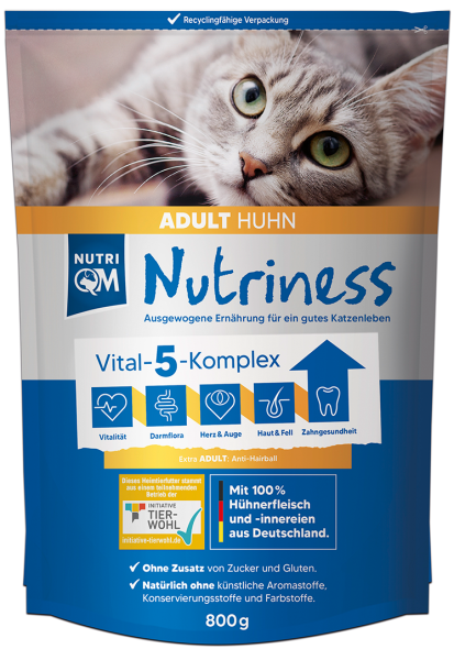 Nutriness Adult Huhn 5 x 800g