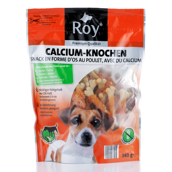 Hundesnacks Calcium-Knochen - ca. 360 g