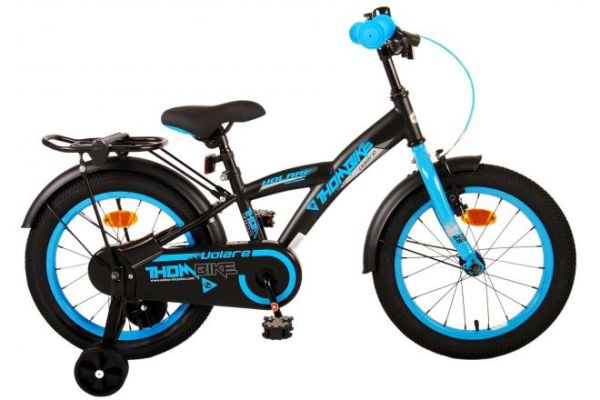 Thombike Kinderfahrrad - Jungen - 16 Zoll - Schwarz Blau