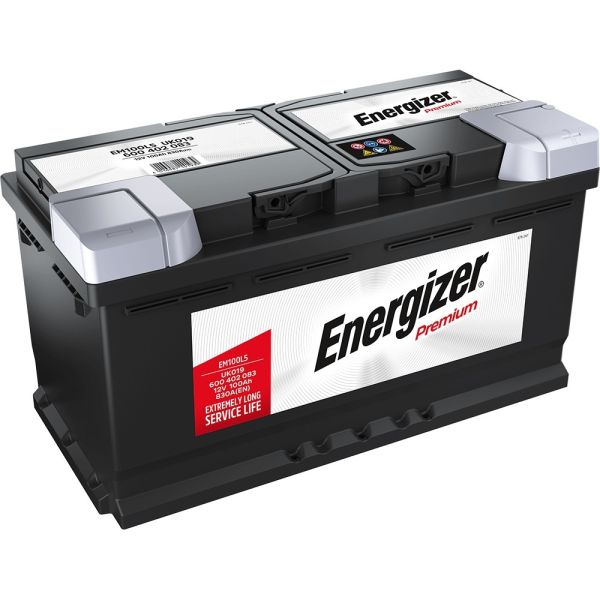 Premium 600402083I172 Autobatterien, EM100-L5, 12 V 100 Ah 830 A