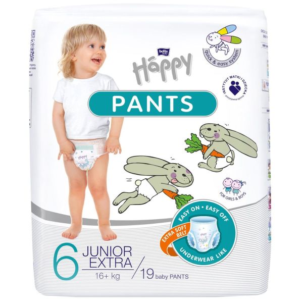 bella baby Happy Pants Gr.6 Junior Extra 16+kg 19 Stück