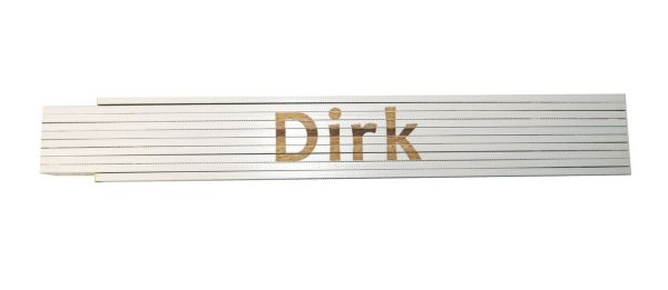 Werkzeuge GmbH Meterstab weiß Dirk