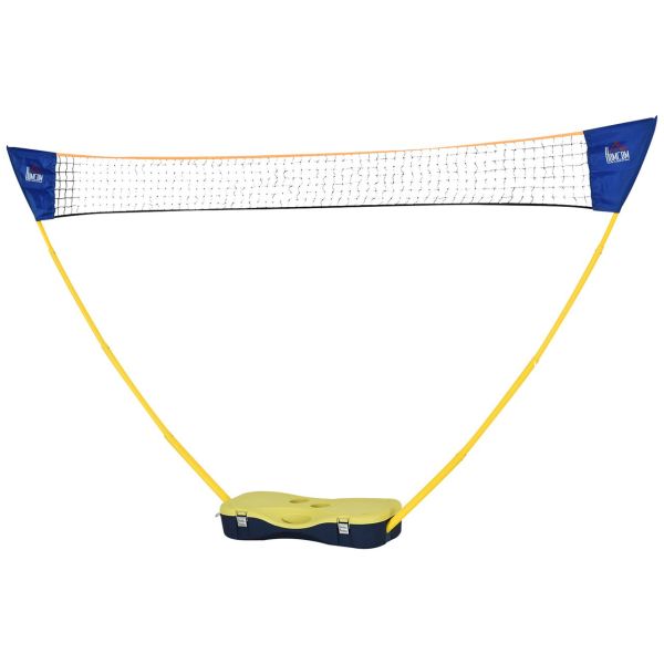 Badminton Netz mit 4 Schlägern tragbar
