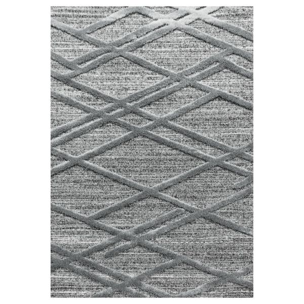 Teppich, PISA 4706, GREY, 240 x 340 cm