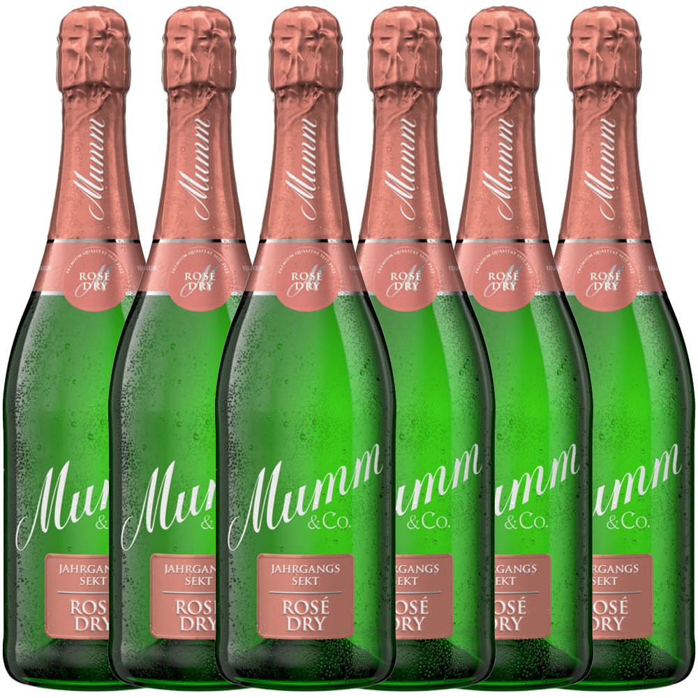 Mumm Rosé Dry Jahrgangssekt Norma24 - | 6er Karton