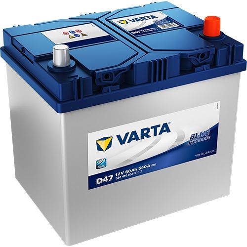 Blue Dynamic 5604100543132 Autobatterien, D47, 12 V, 60 Ah, 540 A