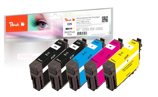 Spar Pack Plus Tintenpatronen ersetzt Epson T2986, No. 29