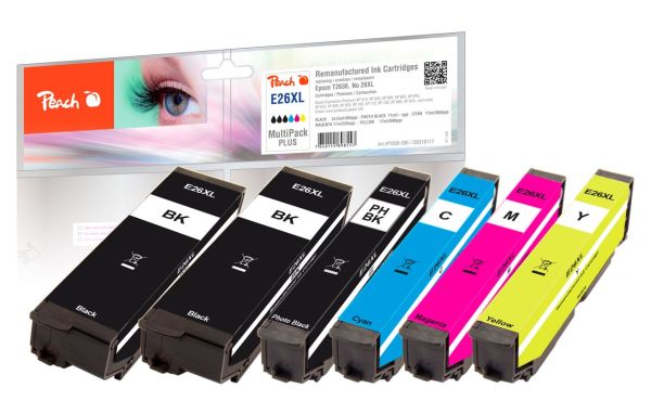 Spar Pack Plus Tintenpatronen ersetzt Epson No. 26XL