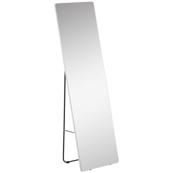 Standspiegel, Ganzkörperspiegel mit Ständer, 45 x 160 cm Wandspiegel