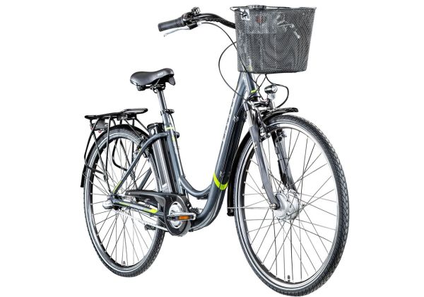 Z510 E Bike Damenfahrrad ab 155 cm Rücktritt Pedelec 28 Zoll Fahrrad mit tiefem Einstieg Hollandrad