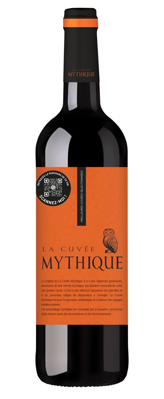 LA CUVÉE MYTHIQUE  ROUGE  2021  0,75 l