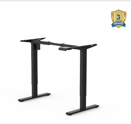 FlexiSpot Elektrisch höhenverstellbares Schreibtischgestell Standard Farbe:Schwarz