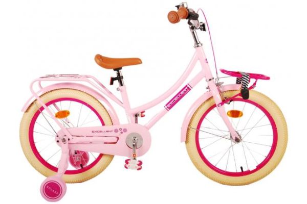 Excellent Kinderfahrrad - Mädchen - 18 Zoll - Pink - 95% montiert