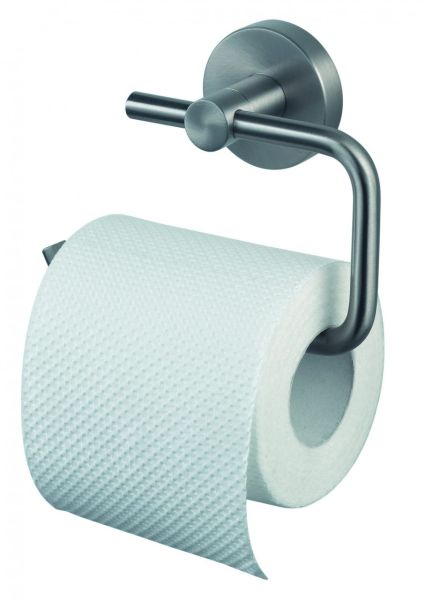 WC-Rollenhalter, Norma24 | Toilettenpapierhalter gebürstet Badkomfort