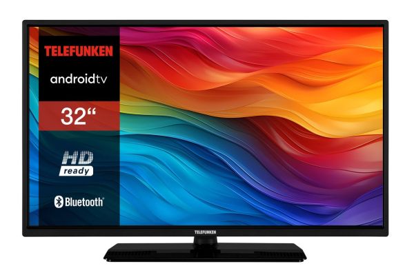 Telefunken D32H554X2CWII 32 Zoll Fernseher / Android TV (HD-ready, HDR, Triple-Tuner)