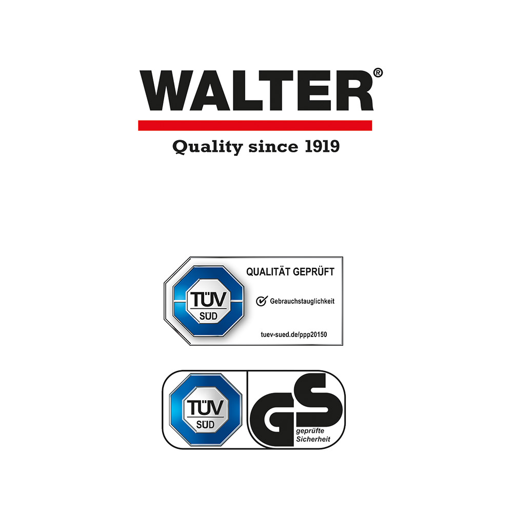 WALTER Auto-Batterieladegerät mit Starthilfe 6V/12V 12A Schnelladen  9002924190707