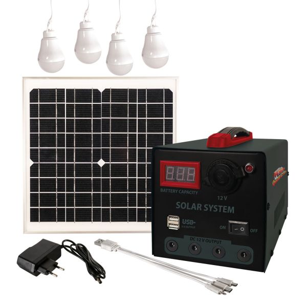 Solar-Panel 15W mit Powerpack