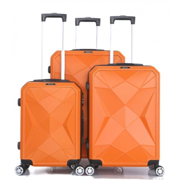 Reisekoffer Koffer 3 tlg Hartschale Trolley Set Kofferset Handgepäck Gepäck Reisetasche