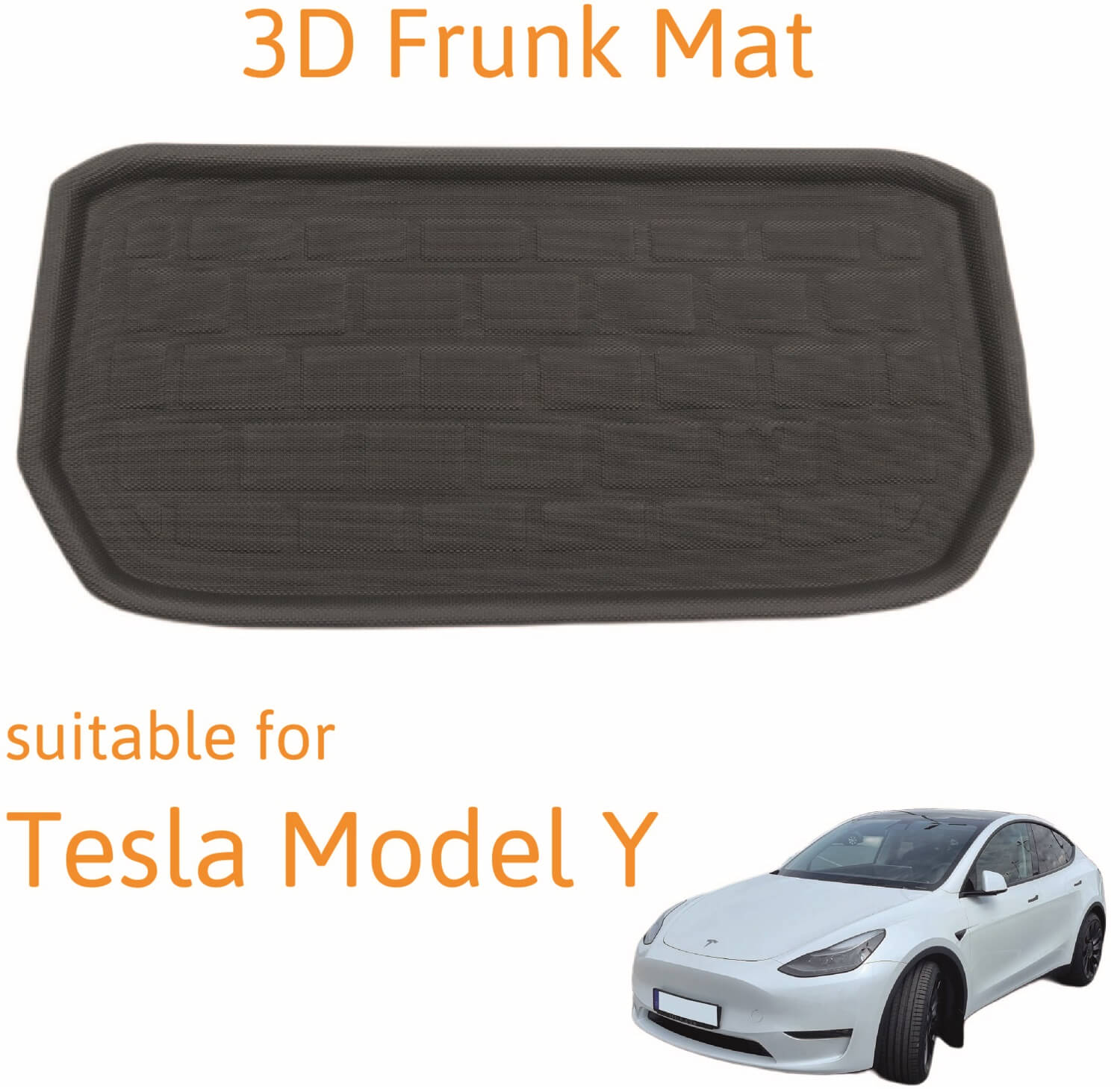 Tesla Model Y Kofferraumwannen Kofferraummatte