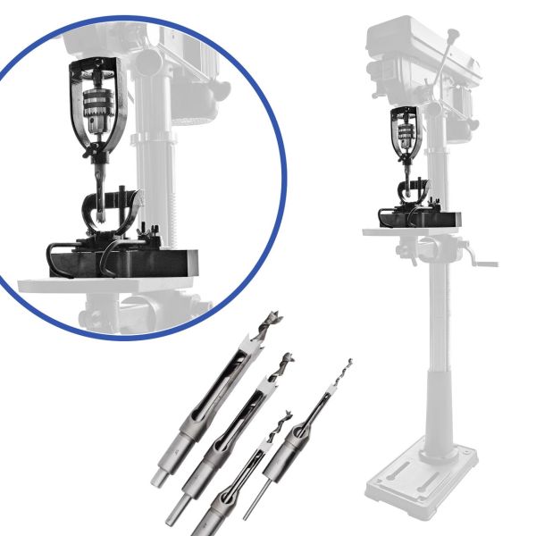 Aufsatz für Stemmbohrer STM-65 inkl. 4x Stemmbohrer