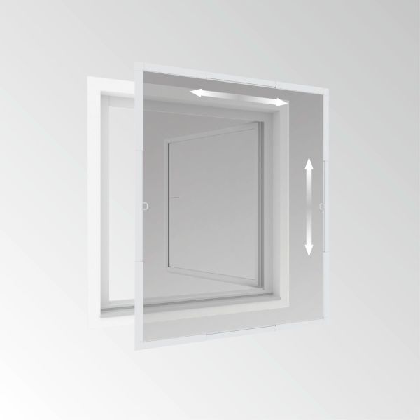 Rahmen Fenster Flexi Fit 100x120 Weiß