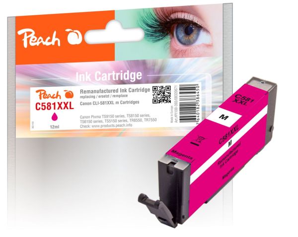 Tintenpatrone magenta ersetzt Canon CLI-581XXLM