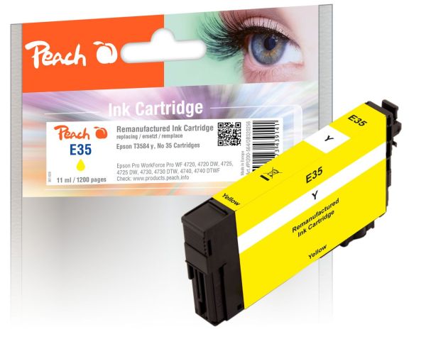 Tintenpatrone gelb ersetzt Epson T3584, No. 35 y