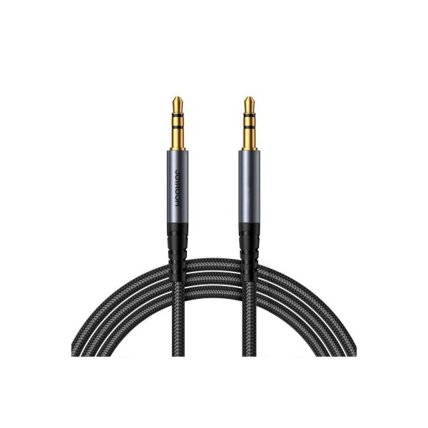 Stereo-Audiokabel AUX 3,5 mm Miniklinke 1,2 m schwarz (SY-A08) AUX-Audio-Kabel