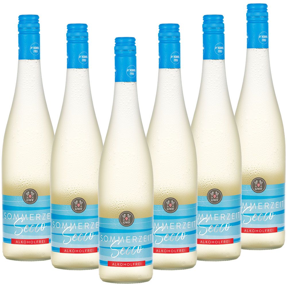 Sommerzeit Secco alkoholfrei weiß und fruchtig 0,75l GWF Norma24 DE