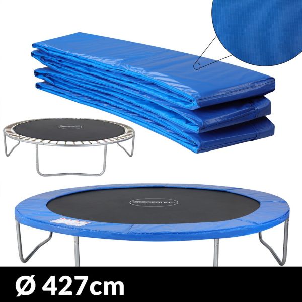 monzana® Federabdeckung Trampolin Ø426cm